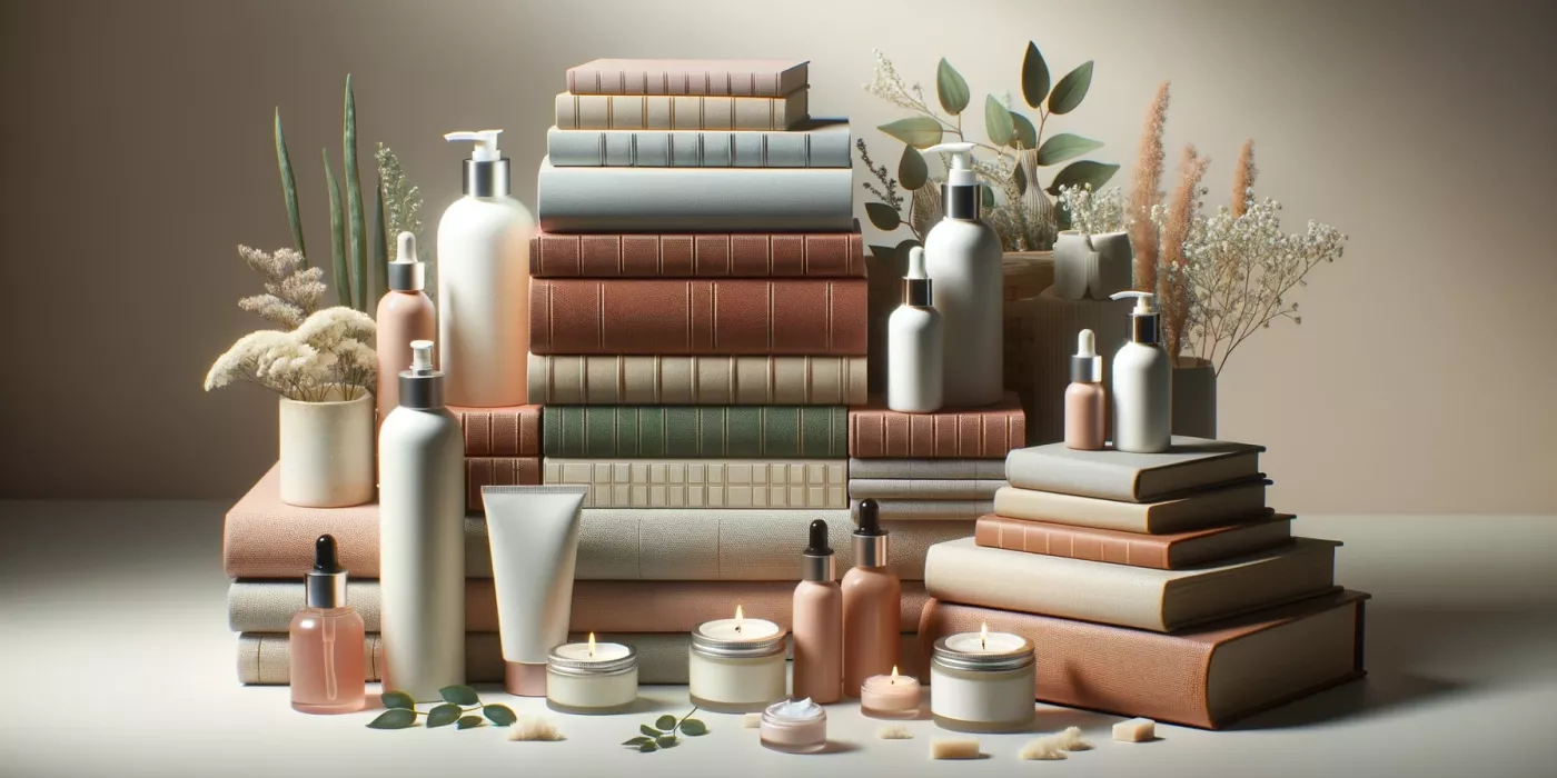 reading space, books, self-care products