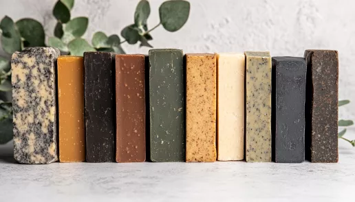 Handmade soaps for oily, dry, and sensitive skin, highlighting best soap for skin problems