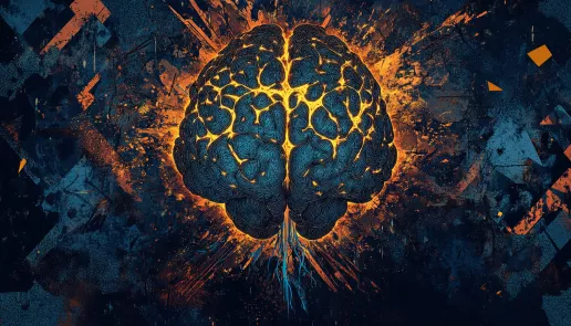 Glowing brain with neural pathways highlighting what dopamine does in brain communication