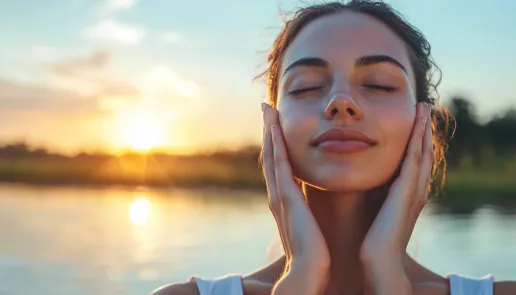 Facial exercises for losing face fat